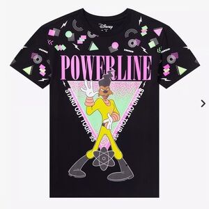 Hot topic Disney (NWT) A Goofy movie power line retro short sleeve t-shirt